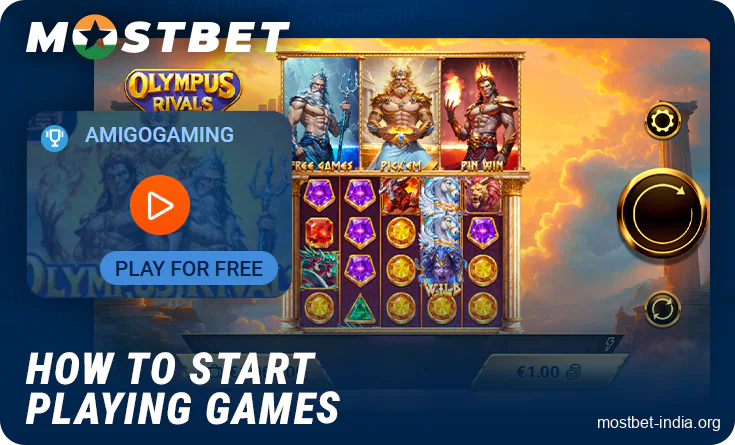 Guide to getting started with slots at Mostbet online casino