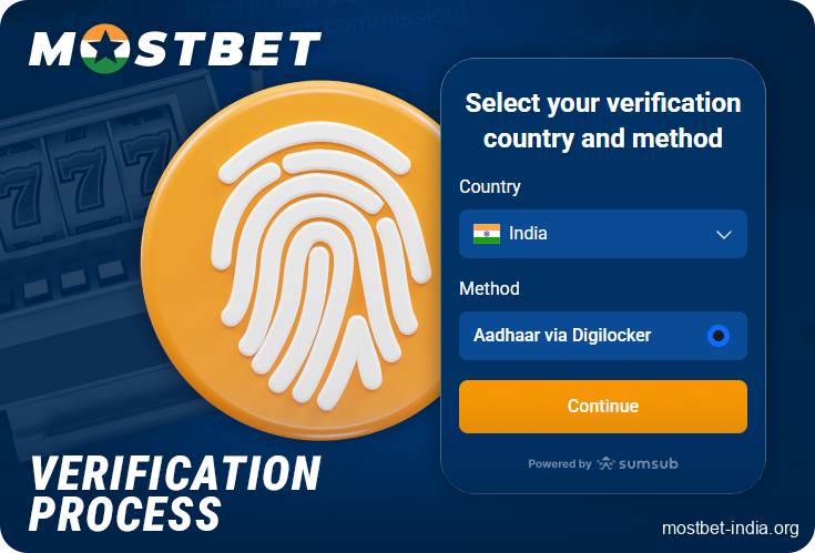 How Mostbet players from India can complete the verification process